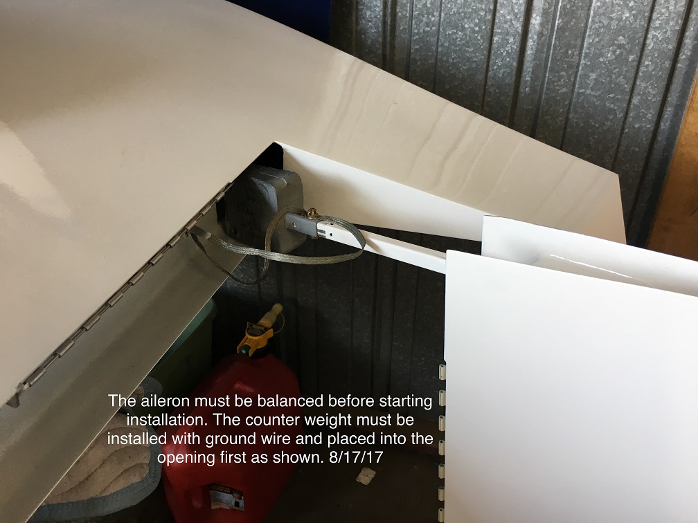 Aileron Mounting