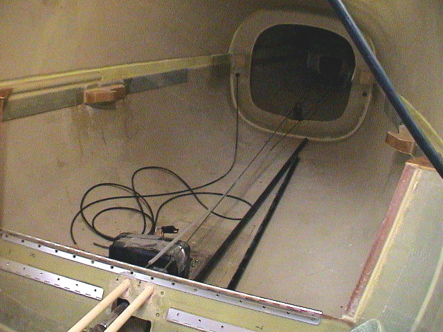 Rudder Cable Guides