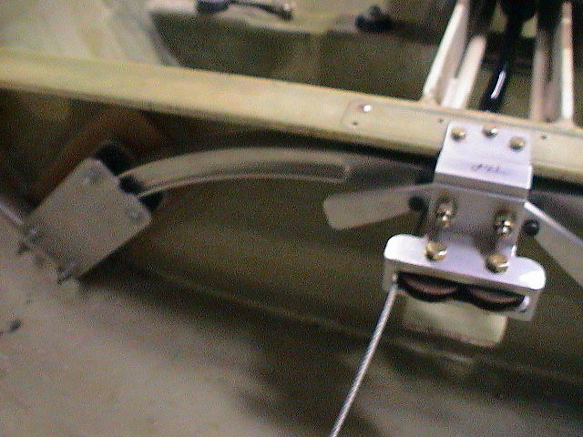 Rudder Cable Guides