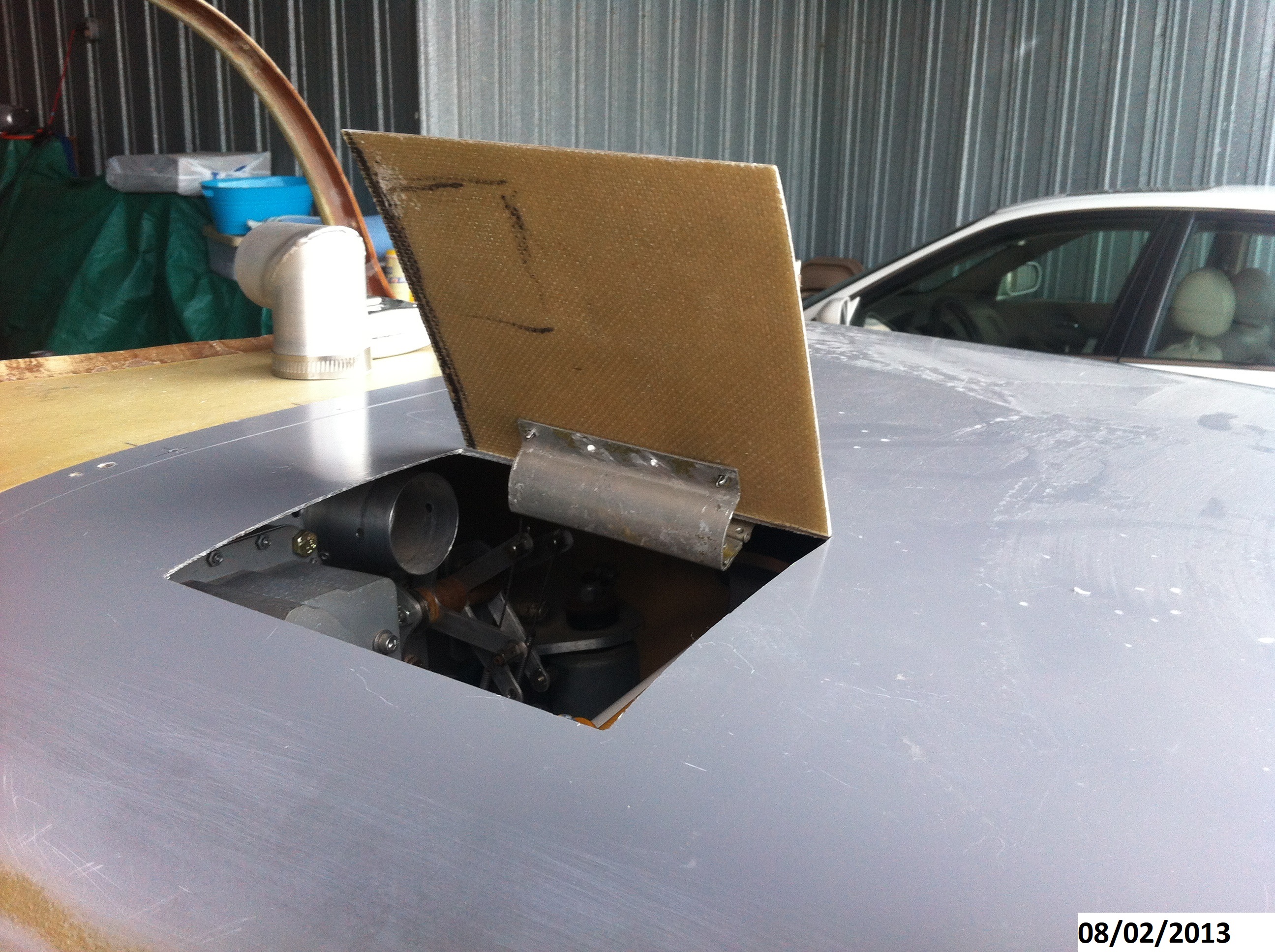 Oil Dipstick Door