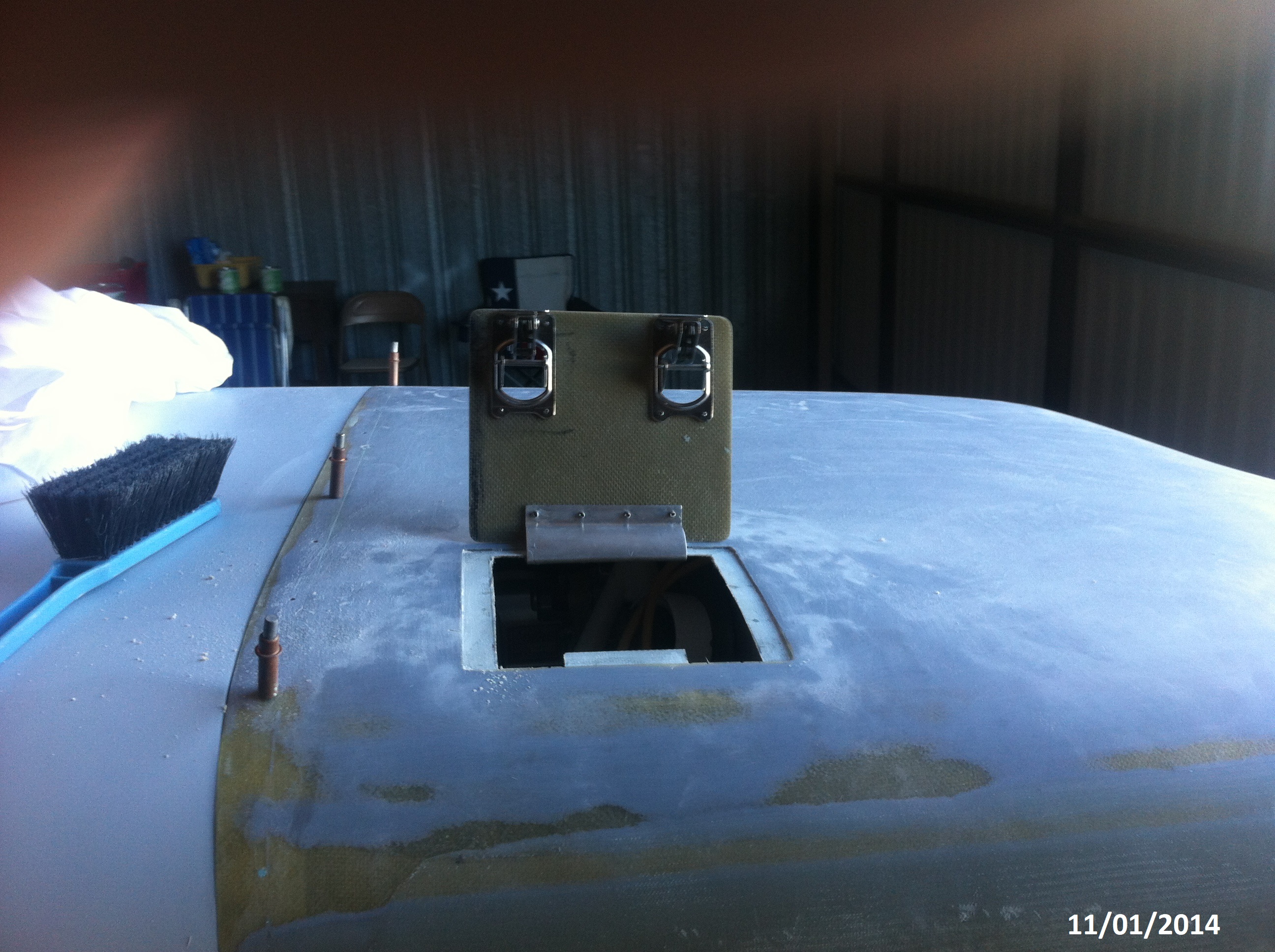 Oil Dipstick Door