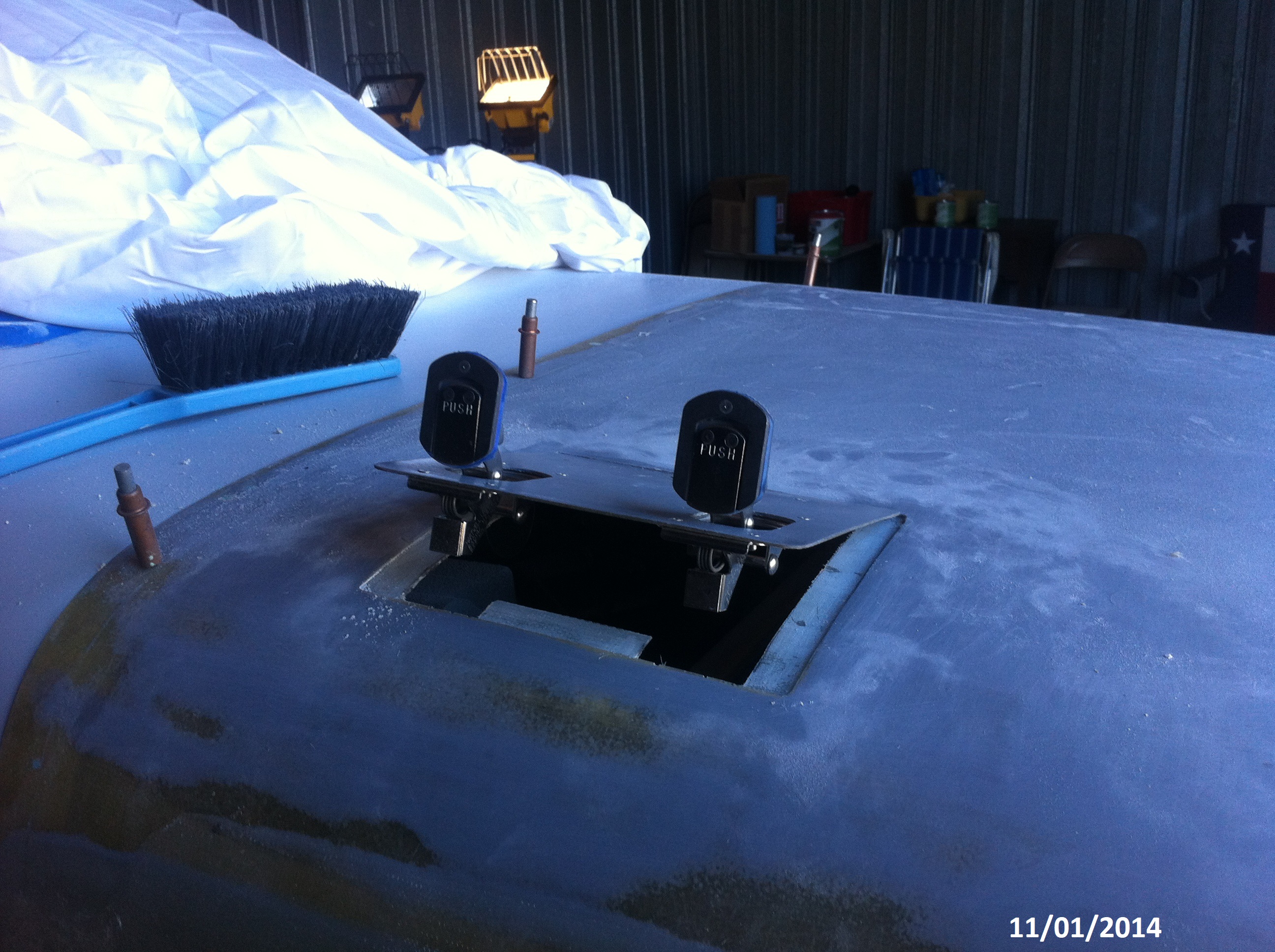 Oil Dipstick Door