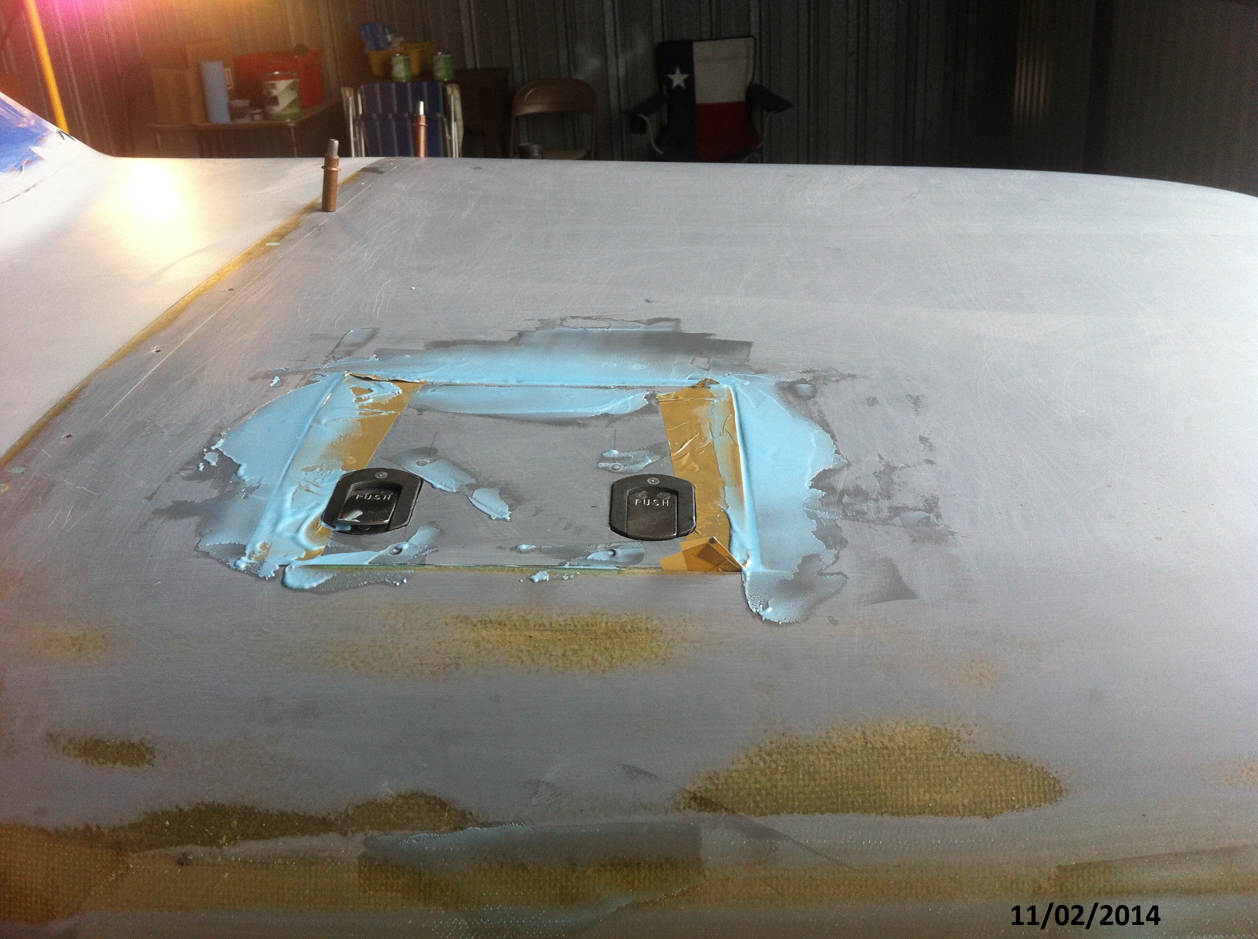 Oil Dipstick Door